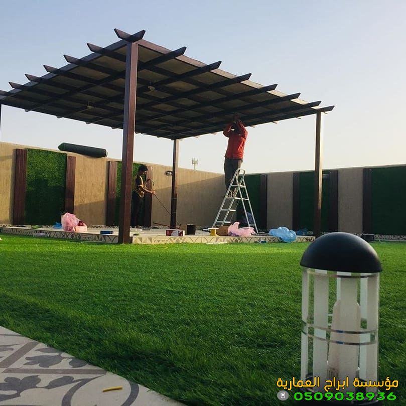 تركيب مظلات برجولات بأجمل التصاميم العصرية وبسعر مخفض